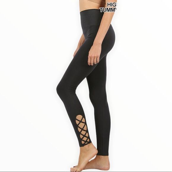 Tummy control body shaper leggings - Picture 1 of 3